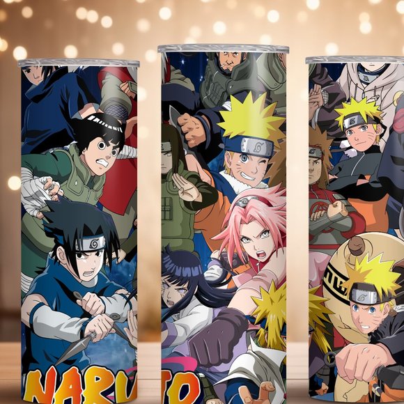Naruto Tumbler, Anime Tummbler, Naruto Sublimation Tumbler, Naruto Cup Gifts - Picture 3 of 4